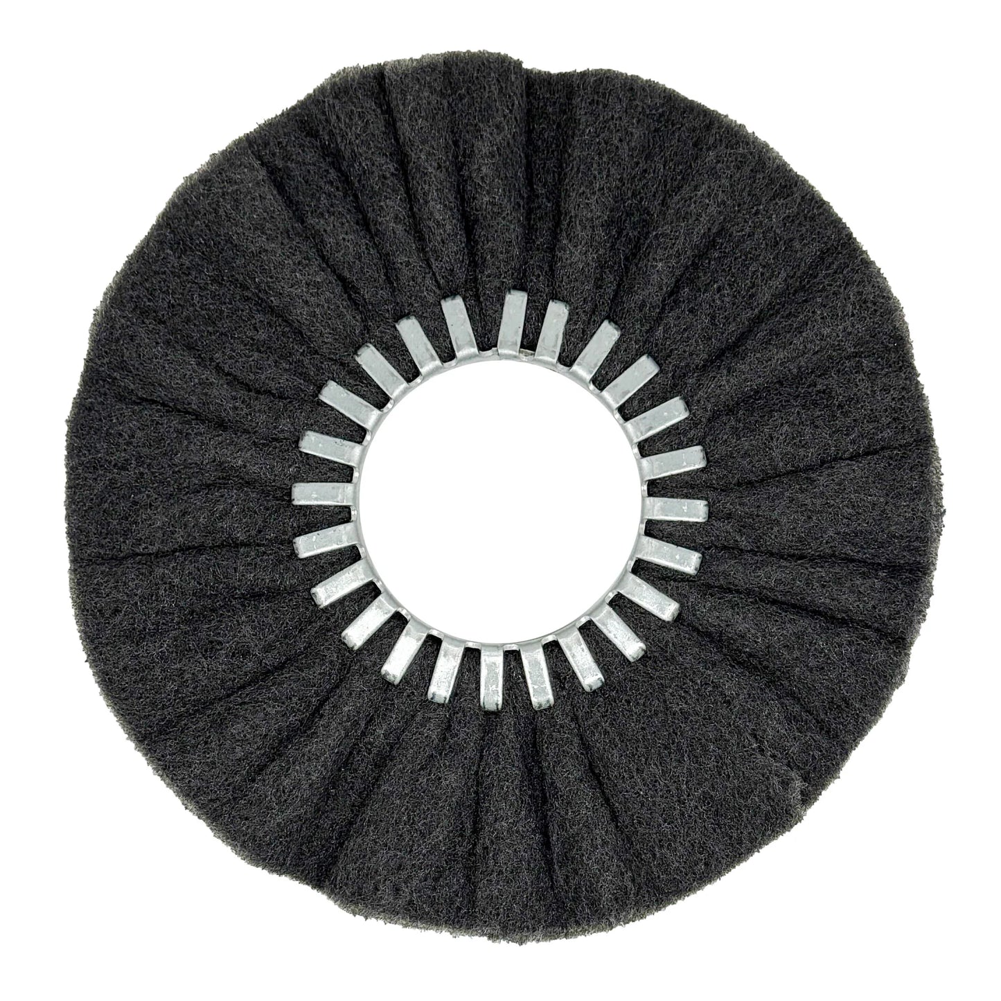 Ultra-Fine Satin Airway Buffing Wheel for Angle Grinders