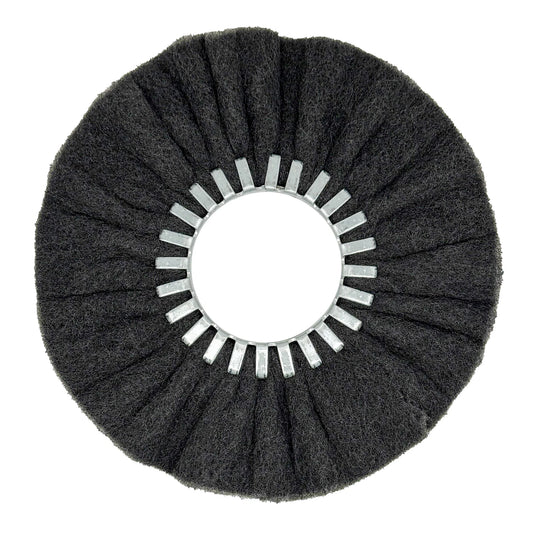 Ultra-Fine Satin Airway Buffing Wheel for Angle Grinders