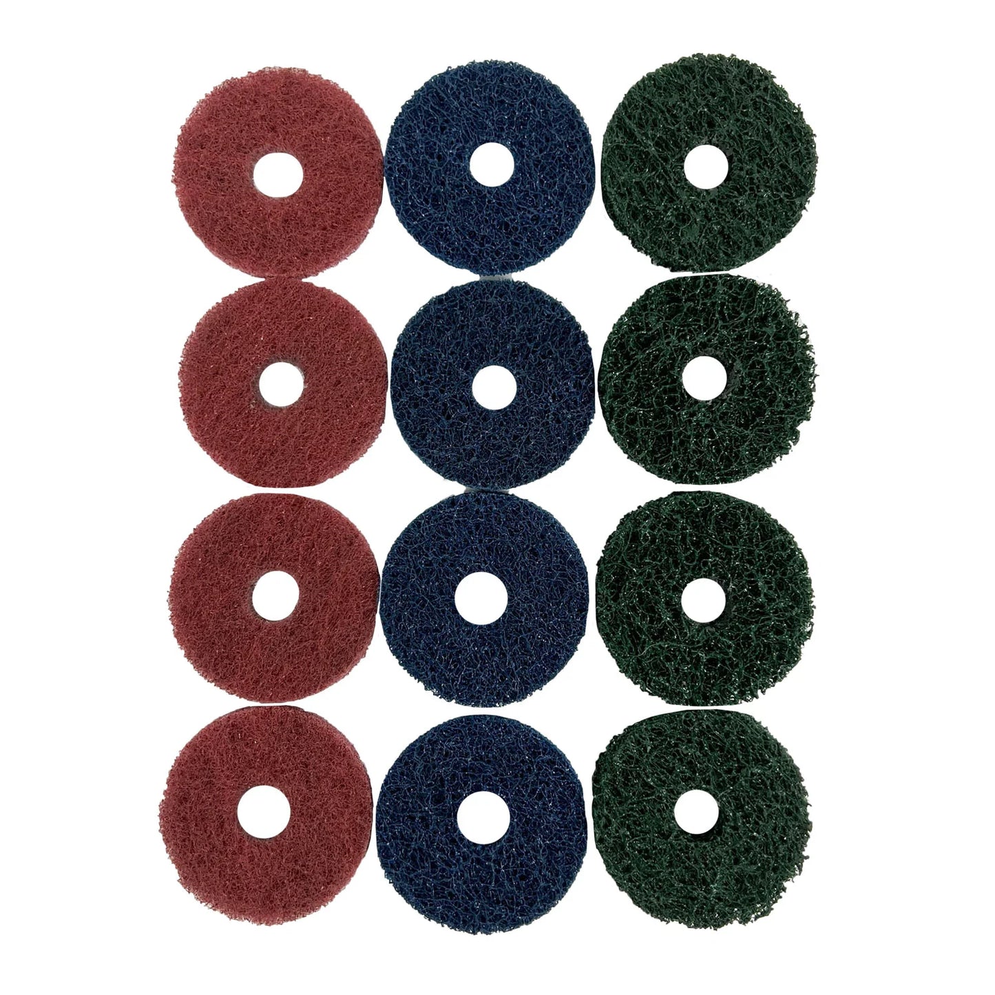 Mini Surface Prep Buff and Blend Discs (1/2" Arbor Hole) - 2in