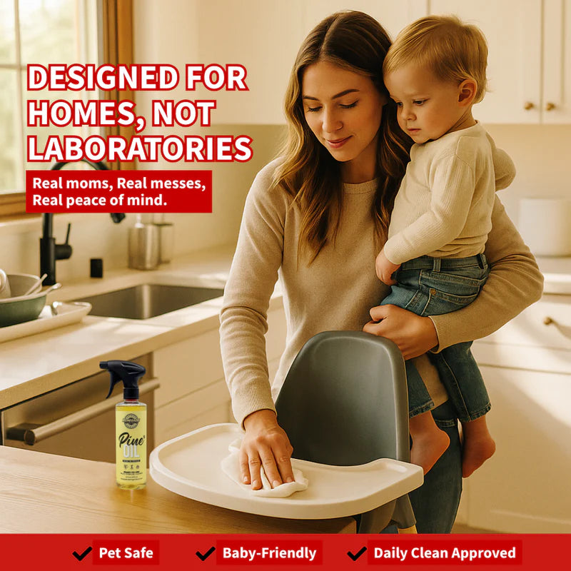 Pine Oil 10 Cleaner – 10% Pure Pine Oil, Ready To Use, Plant‑Powered Disinfectant
