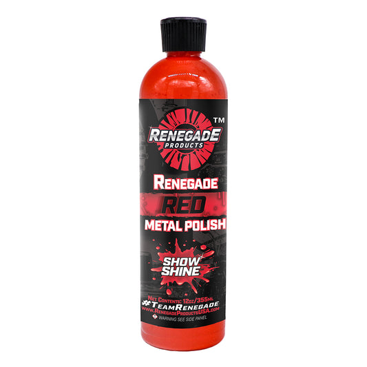 Renegade Red Show Shine Metal Polish 12 Oz