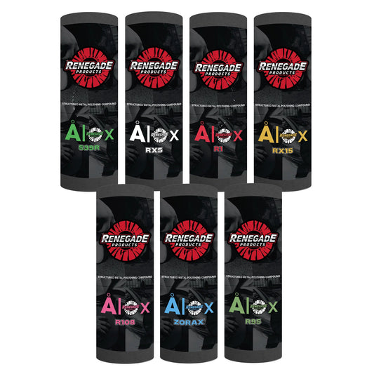 AlOx Structured Polishing Compounds
