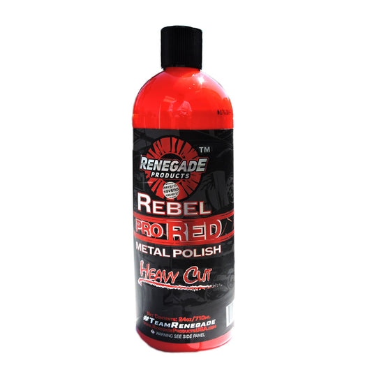 Pro Red Heavy Cut Metal Polish 24 oz